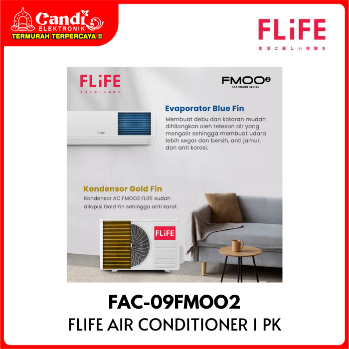 Flife Ac Fac-09fmoo2 1 Pk